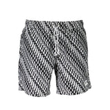 Karl Lagerfeld White Polyester Men Swim Boxer