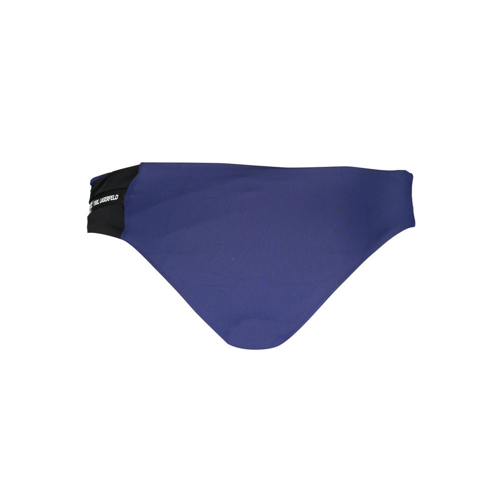 Karl Lagerfeld Blue Polyamide Women Swim Brief