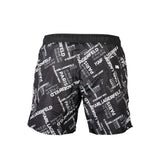 Karl Lagerfeld Black Polyester Men's Swim Boxer