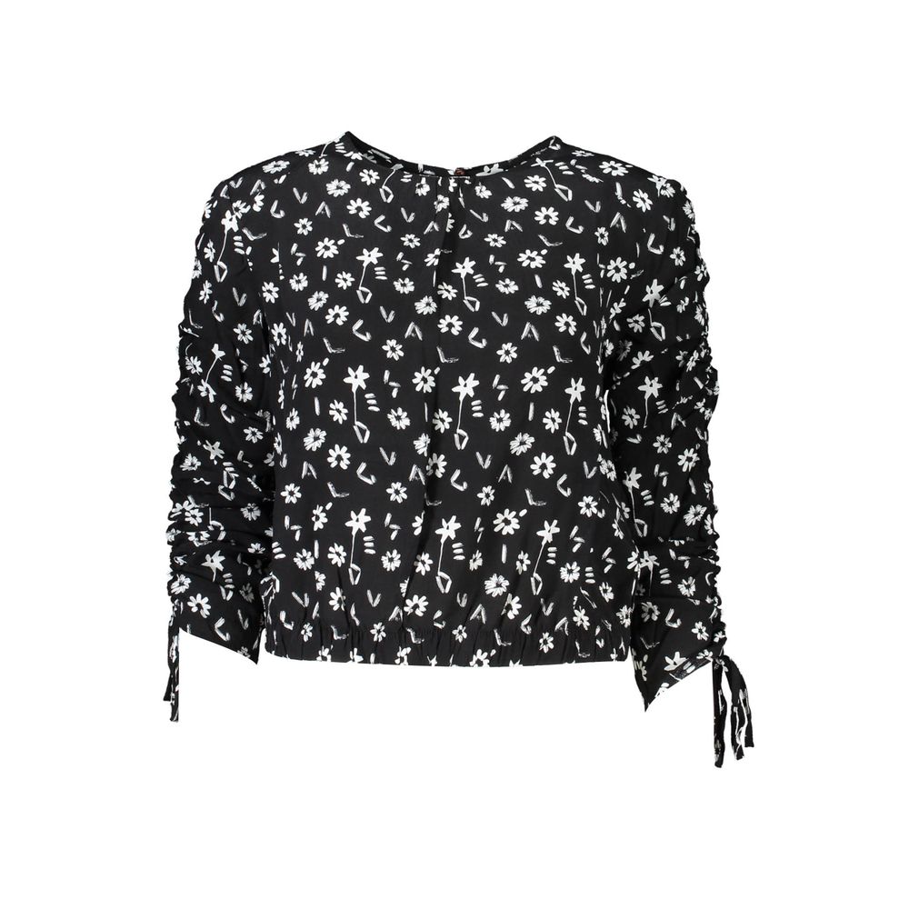 Desigual Black Viscose Women Blouse