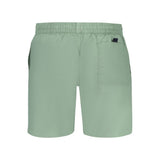 Norway 1963 Verde Poliammide Men's Swim Boxer