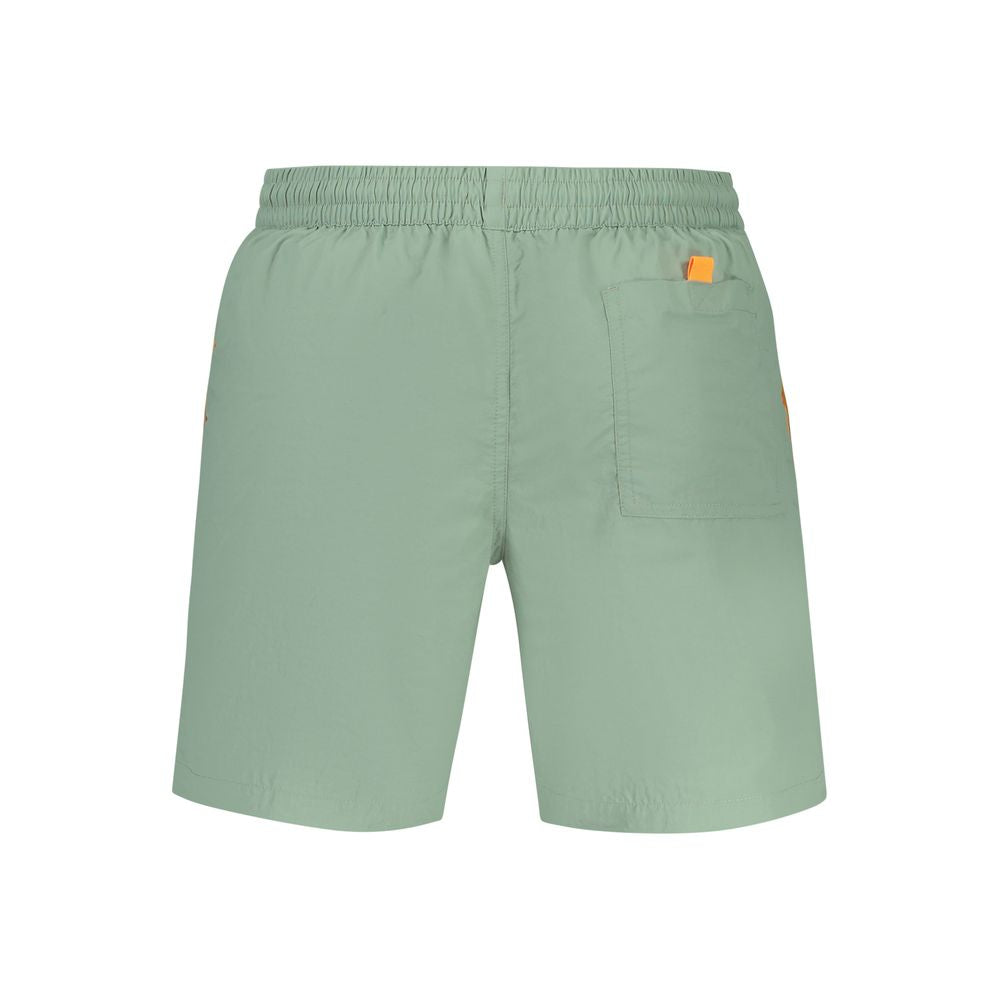 Norway 1963 Verde Poliammide Men's Swim Boxer