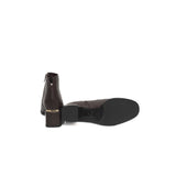 Cerruti 1881 Burgundy Cowhide Women Boot