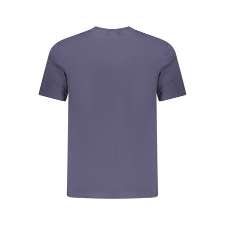 Napapijri Blue Cotton Men T-Shirt