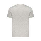 Napapijri Grigio Cotton Men T-Shirt