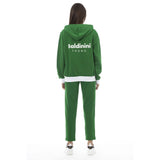 Baldinini Trend Green Cotton Women Sweater