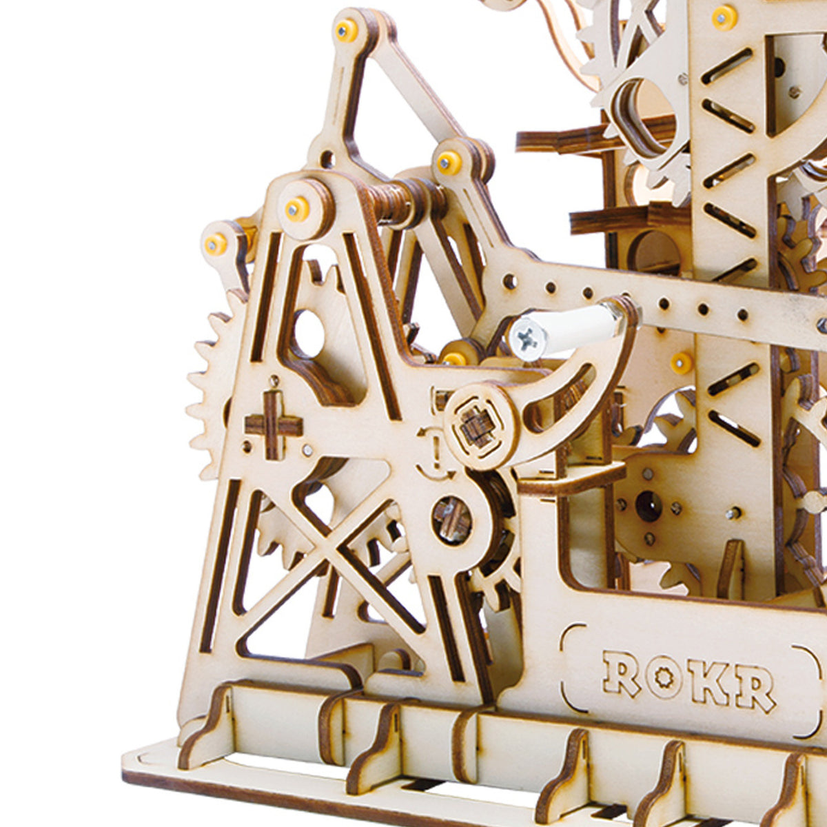 3D Wooden Puzzle Toy - Educational Mechanical Model