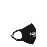 Dsquared² Black Polipropilene Facemask