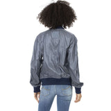 Mr&Mrs Italy Light Blue Polyamide Women Jacket