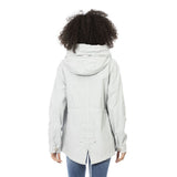 Mr&Mrs Italy Silver Cotton Women Parka Jacket
