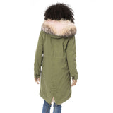 Mr&Mrs Italy Army Cotton Women Parka