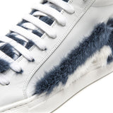 Mr&Mrs Italy White Leather Women Sneaker