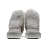 Mr&Mrs Italy White Cotton Women Sneaker