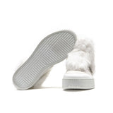 Mr&Mrs Italy White Cotton Women Sneaker