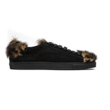 Mr&Mrs Italy Black Leather Women Sneaker