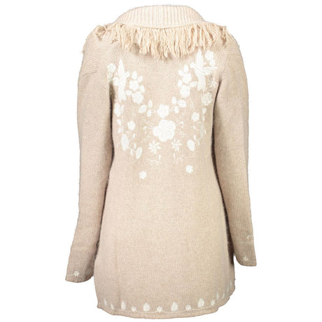 Blugirl Beige Polyamide Women Cardigan