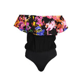 Desigual Black Viscose Women Bodysuit