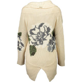 Blugirl Beige Acrylic Women Cardigan