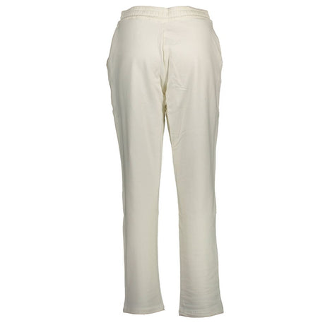 U.S. POLO ASSN. White Cotton Women's Trouser