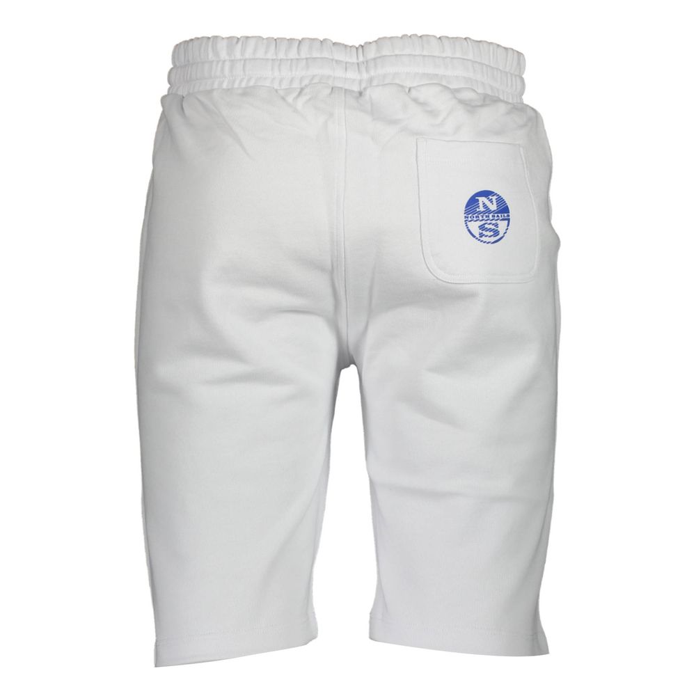 North Sails White Cotton Men's Sweatpants
