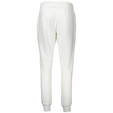 Cavalli Class Bianco Cotton Women Jogger Pant