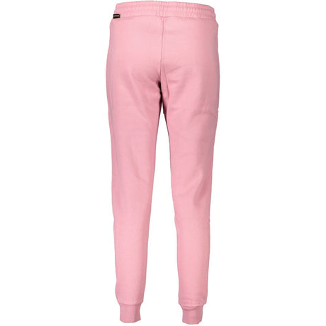 Napapijri Pink Cotton Athletic Pants