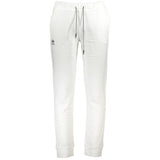 La Martina White Cotton Men's Track Pant