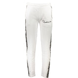 Cavalli Class White Cotton Men's Sweatpant