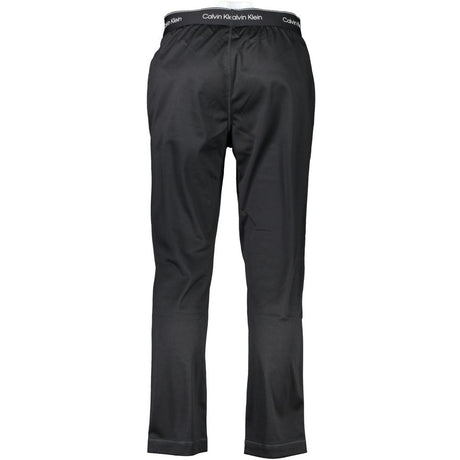 Calvin Klein Black Polyester Men's Track Pant