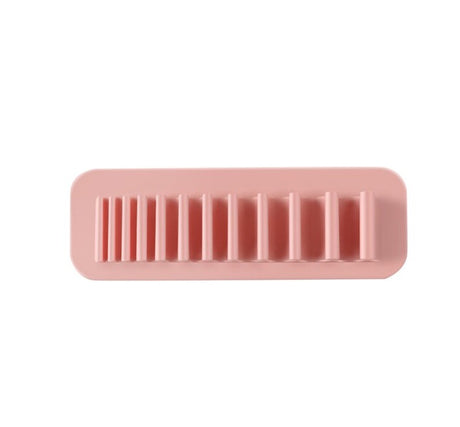 Silicone Makeup Brush Drying Rack and Toothbrush Holder