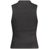 Guess Jeans Black Cotton Women Tank Top