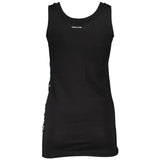 Cavalli Class Black Cotton Women Tank Top