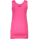 Cavalli Class Rosa Cotton Women Tank Top