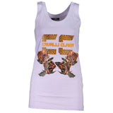 Cavalli Class Viola Cotton Women Tank Top