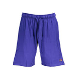 Norway 1963 Blue Cotton Men's Bermuda Shorts