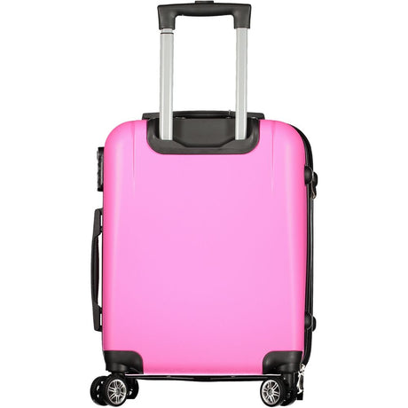 Laura Biagiotti Rosa Poliuretano Women Travel Bag