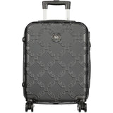 Laura Biagiotti Black Polyurethane Women's Travel Bag