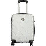 Laura Biagiotti Argento Poliuretano Women's Travel Trolley Set