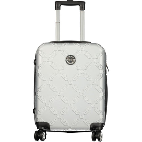 Laura Biagiotti Argento Poliuretano Women's Travel Trolley Set