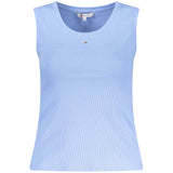 Tommy Hilfiger Azzurro Cotton Women Canotta