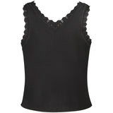 Guess Jeans Black Viscose Women's Tank Top