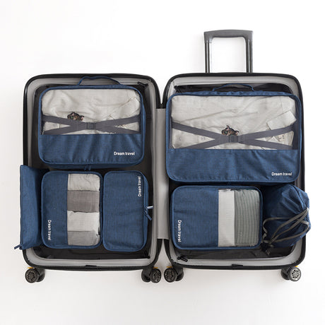 Cation Travel Organizer Bag Set - 7 Pieces Customizable