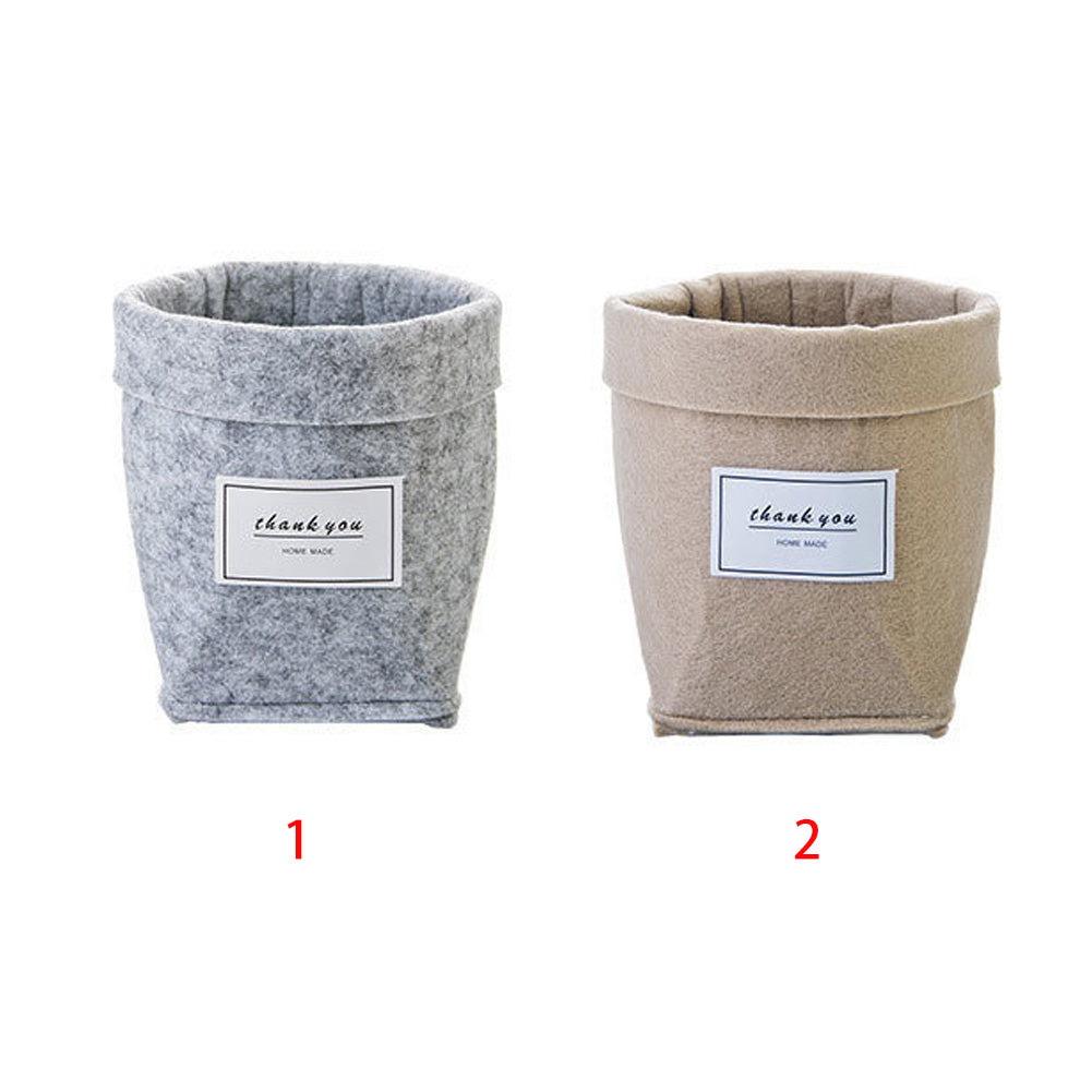 Creative Desktop Planter with Vintage Design (Felt)