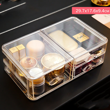 Dustproof Drawer Makeup Organizer Box for Desktop