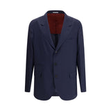 Brunello Cucinelli Blue Wool Blazer