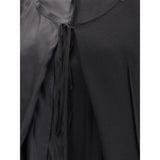 Margiela Black Acetate Casual Dress