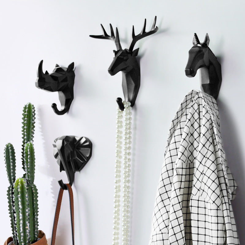 Nordic Fawn Wall Hanging Coat Hook for Home Storage