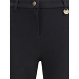 Burberry Black Cotton Casual Pants