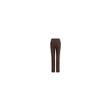 The Latest Brown Polyester Skinny Pants