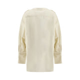 The Latest Cream Cotton Blouse